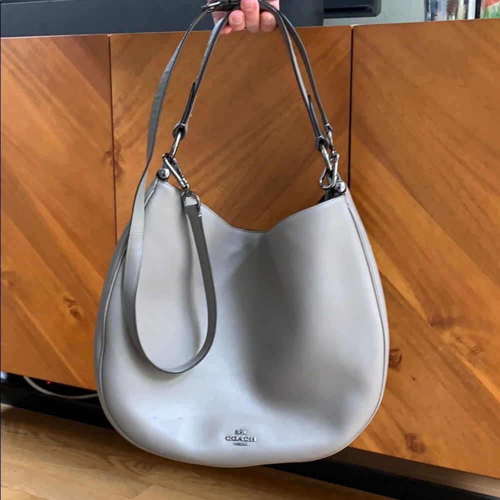 COACH Grey Large Hobo